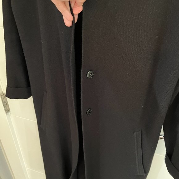 Tulip B Black Sweater Jacket - Picture 2 of 6